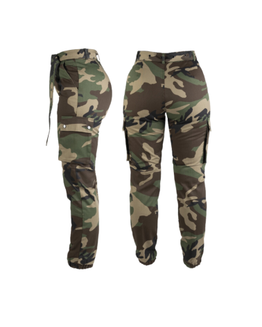 Pantalon Femme Army Woodland - Miltec, le vêtement tactique alliant confort, fonctionnalité et style camouflage.