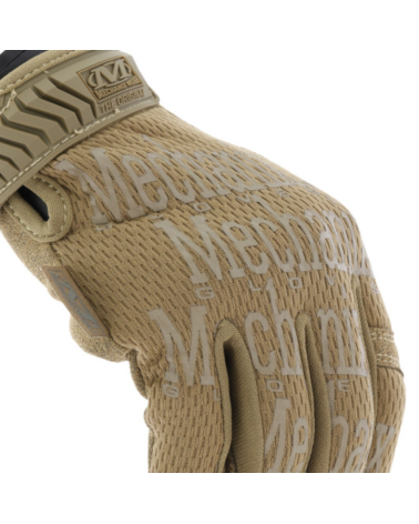 Gants Mechanix Original Tan offrant confort et protection pour les missions tactiques.
