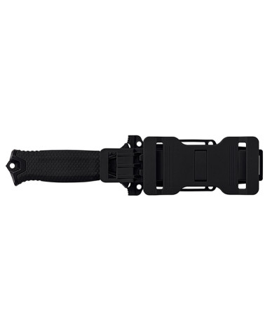 Couteau Gerber StrongArm Noir à lame dentelée avec étui compatible MOLLE