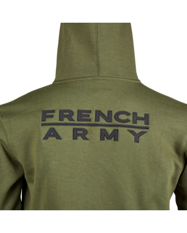 Sweat French Army Vert de A.R.E.S – Confortable et résistant pour les professionnels et amateurs de surplus militaire.