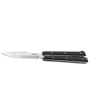 Balisong Tactical Small - Böker Plus, un couteau papillon compact et robuste pour une utilisation tactique.