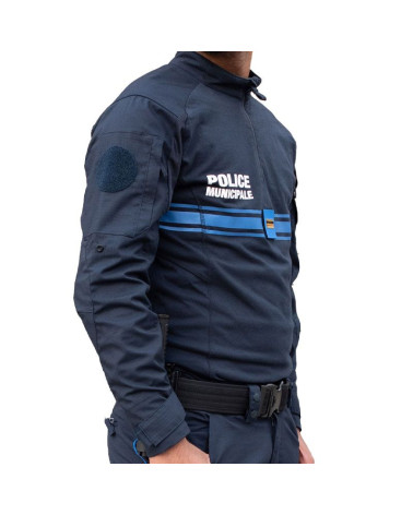 Chemise UBAS Le Protecteur pour Police Municipale, portée en situation d’intervention