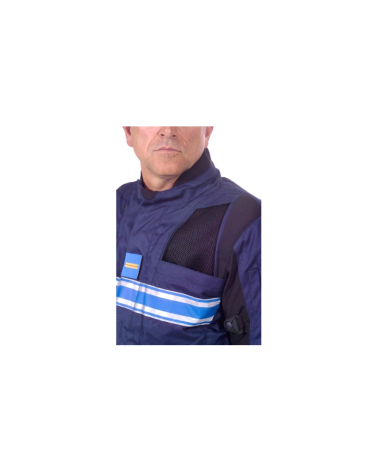 Blouson moto été Police Municipale Le Protecteur avec marquages haute visibilité