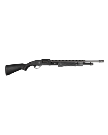 Fusil à pompe ST-12 Tactical C12 de 61 cm avec rail Picatinny et crosse ajustable
