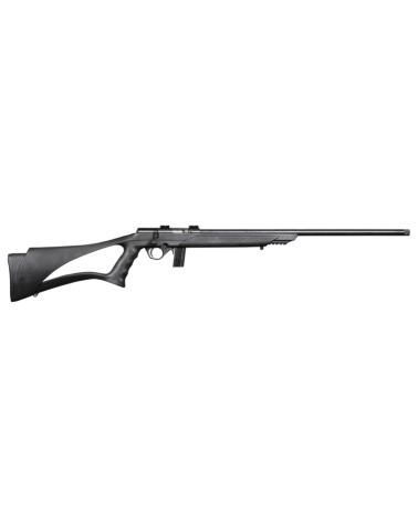 Carabine ROSSI 8122 Tactical calibre .22 LR avec crosse trou de pouce et canon lourd fileté