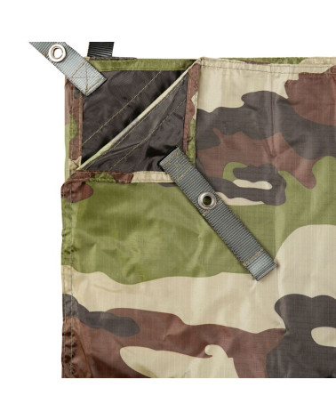 Bâche de terrain A.R.E.S 3x4 m camouflage Centre Europe résistante et imperméable