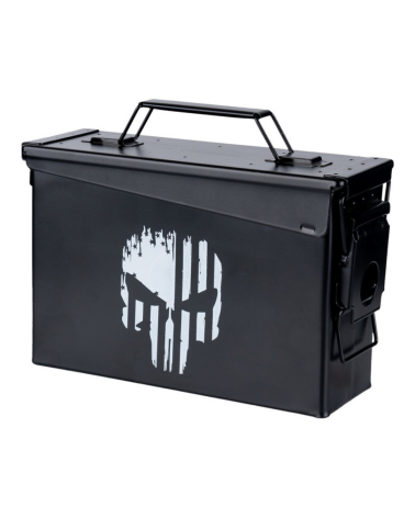Boîte de munitions Cal.30 avec motif Punish Skull – Fosco Industries