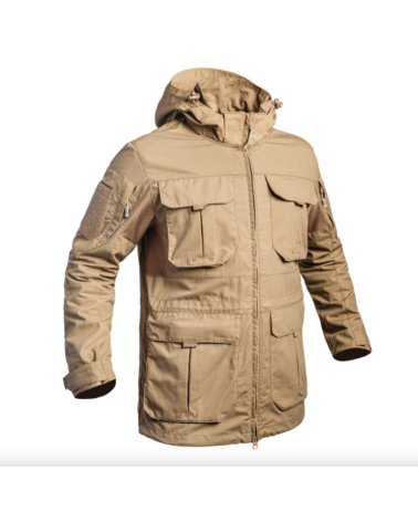 VESTE LONGUE DE COMBAT FIGHTER TAN