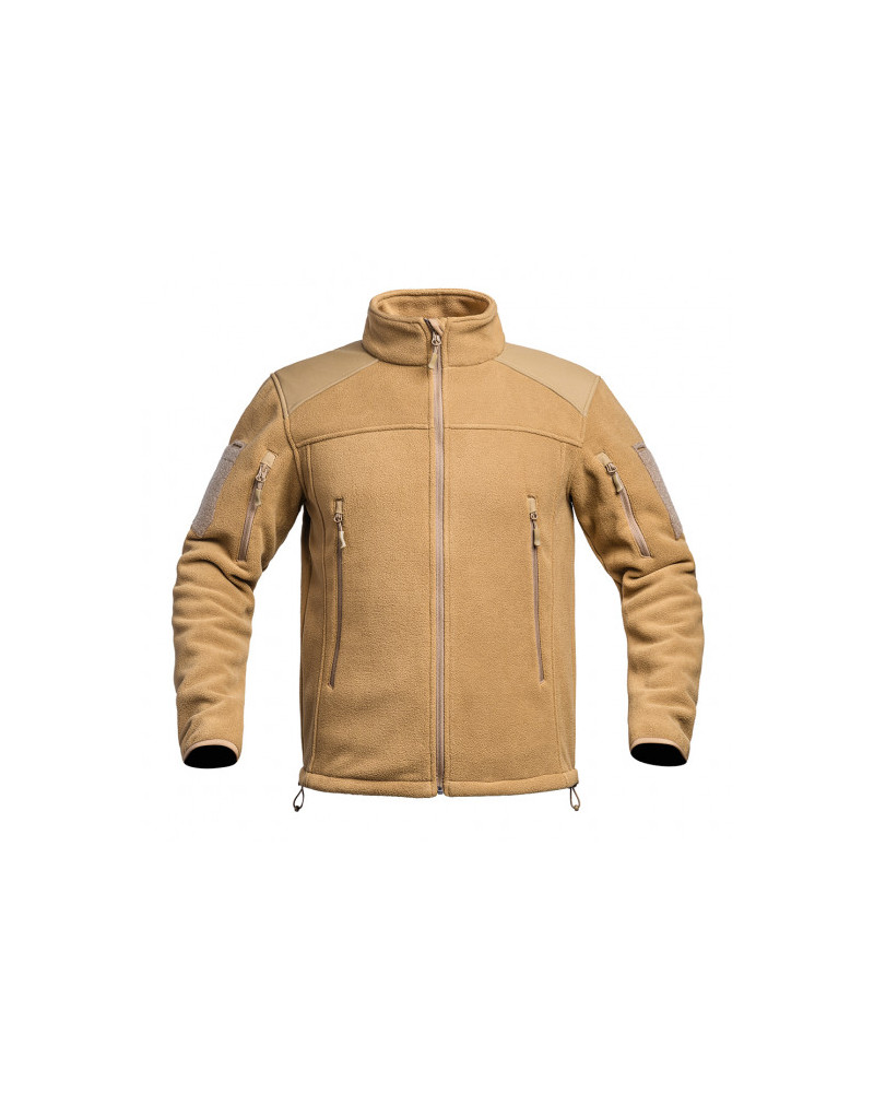 Veste polaire FIGHTER tan – A10 Equipment – Tactique, chaude et renforcée Cordura