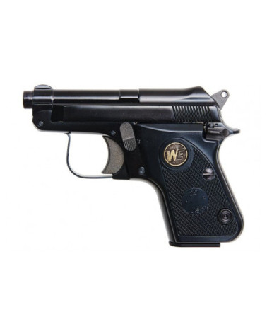 Pistolet 6mm gaz biohazard m92 semi noir