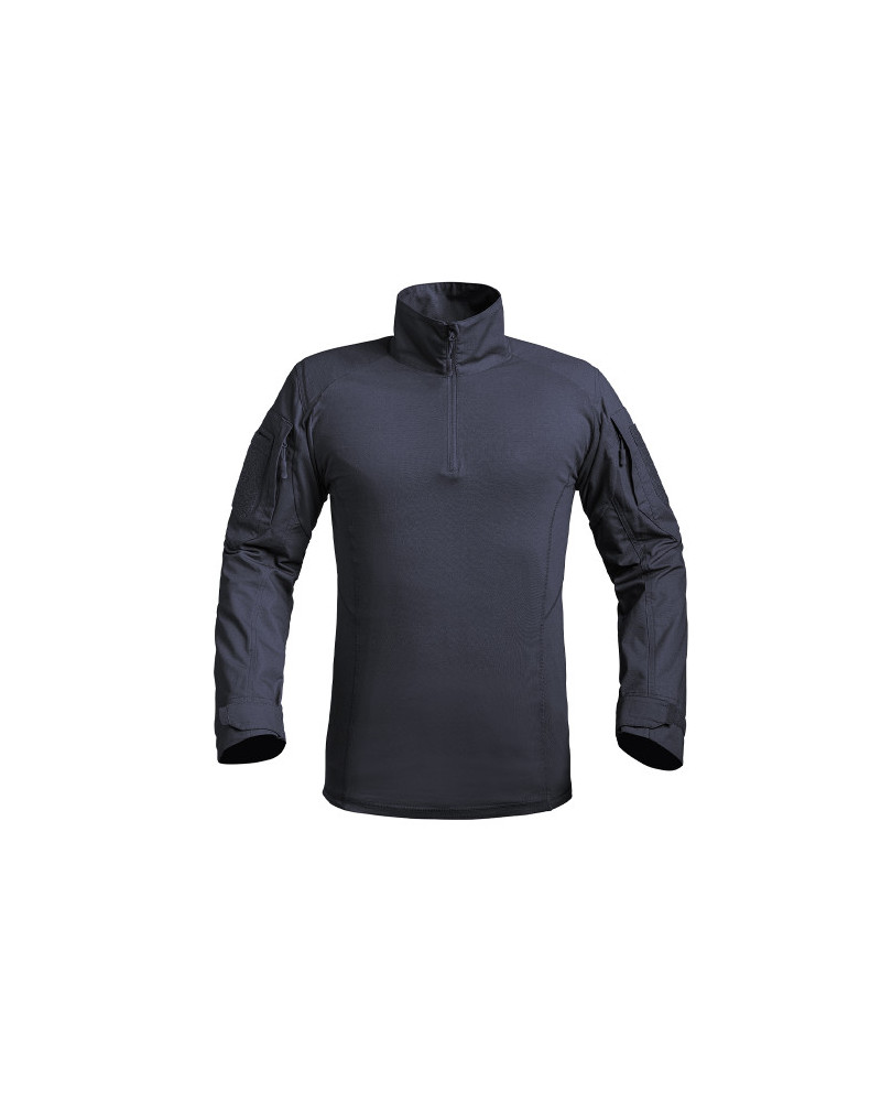 Chemise UBAS Fighter bleu marine – A10 Equipment – tenue tactique respirante et résistante pour forces de l’ordre et militaires
