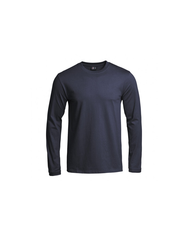T-shirt STRONG manches longues bleu marine - A10 Equipment robuste et confortable