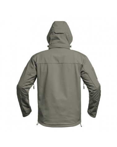 Veste Softshell V2 FIGHTER A10 Equipment – Vert olive, renforts CORDURA & capuche
