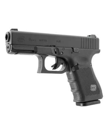 Réplique airsoft GLOCK 19 GEN4 gaz 6mm noir sous licence officielle GLOCK