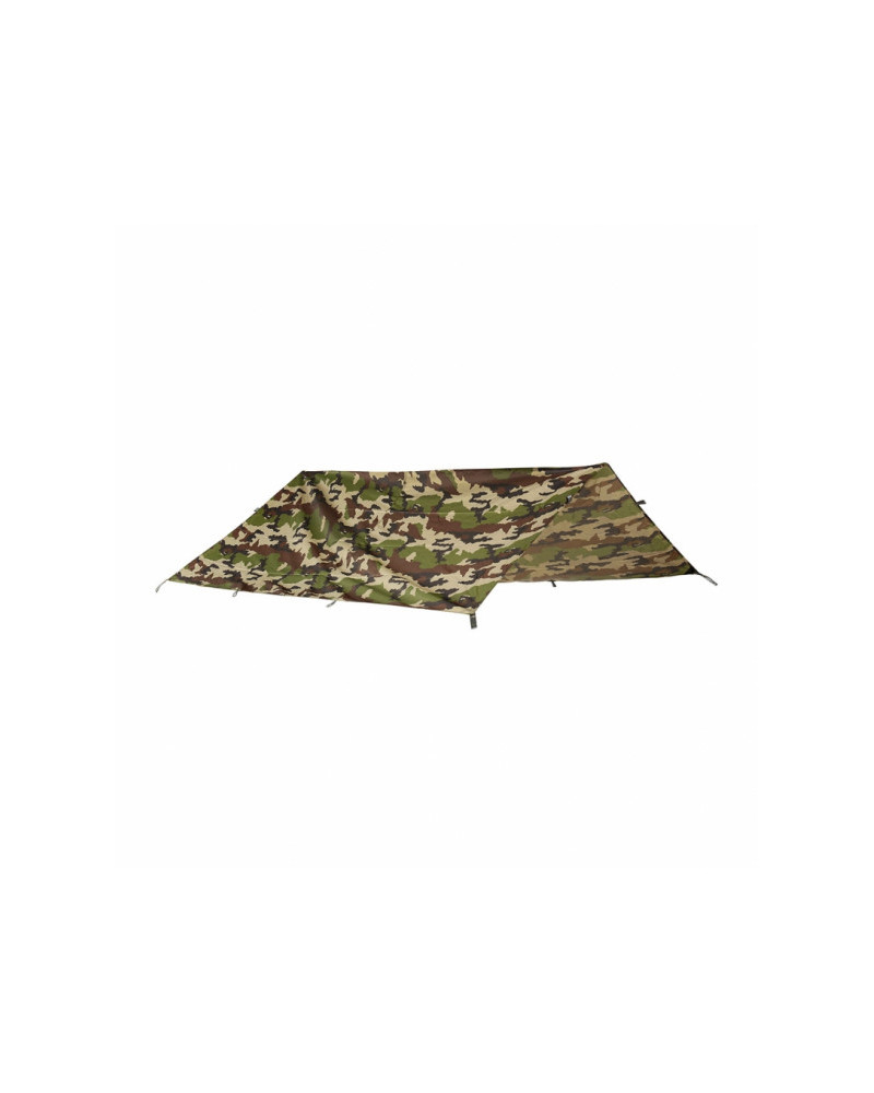 Bâche 3x3m camouflage Centre Europe A.R.E.S avec œillets renforcés