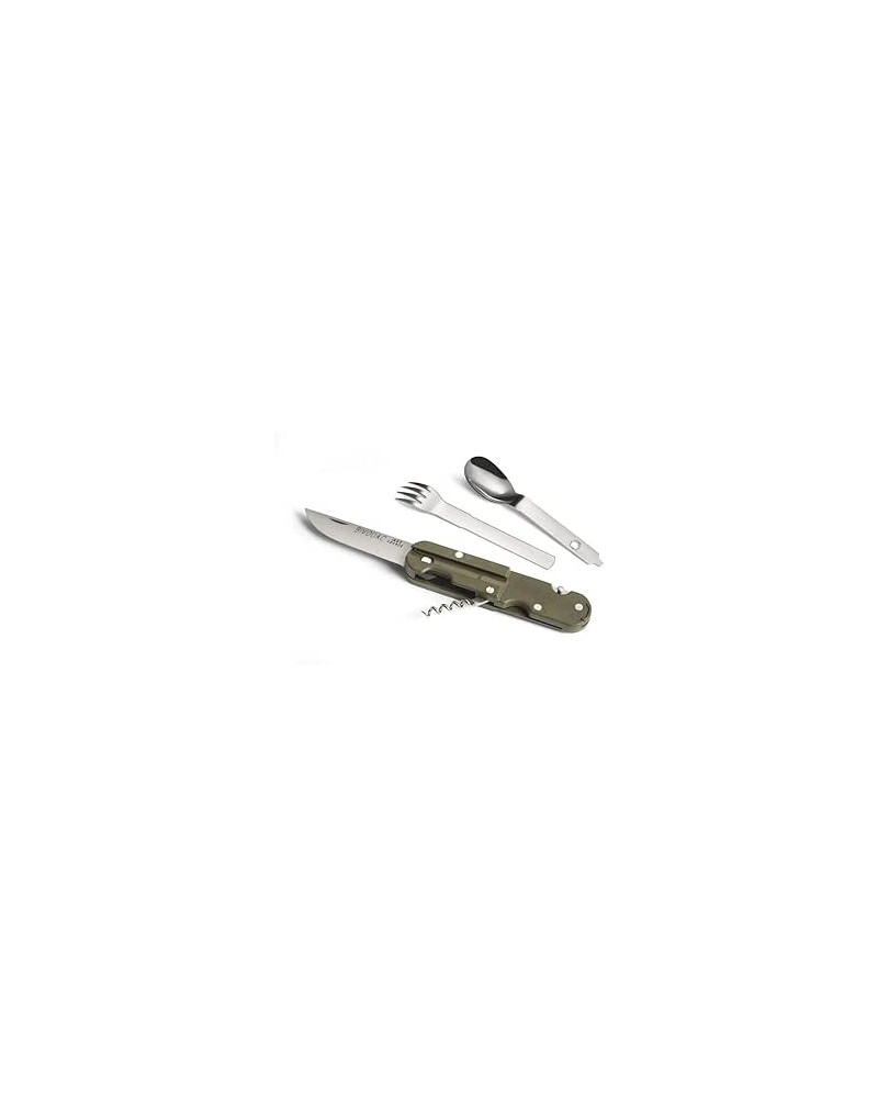 Couteau Bivouac Vert – TB Outdoor, pliant et robuste pour bivouac