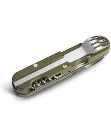 Couteau Bivouac Vert – TB Outdoor, pliant et robuste pour bivouac