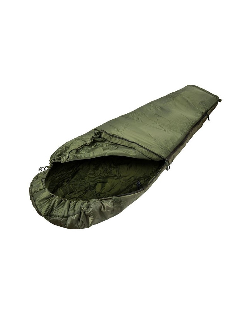 Sac de couchage X-PRO CONFORT A.R.E.S, grande largeur pour un confort optimal et une protection contre l'humidité.