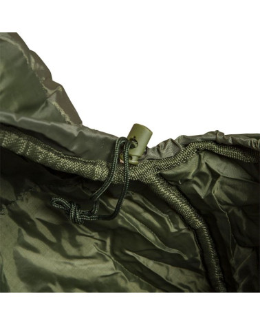 Sac de couchage X-PRO CONFORT A.R.E.S, grande largeur pour un confort optimal et une protection contre l'humidité.